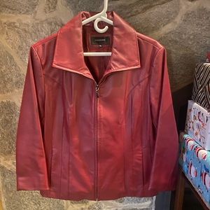 Colebrook leather jacket